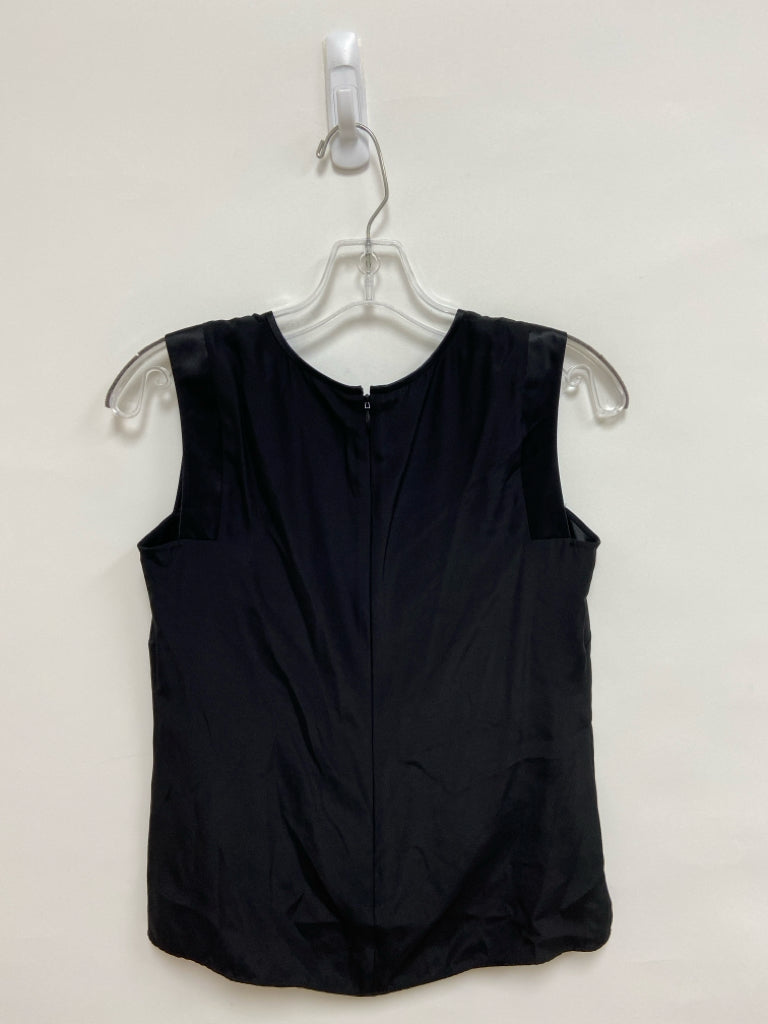 LAFAYETTE 148 Size 0P Black Sleeveless Petite Top