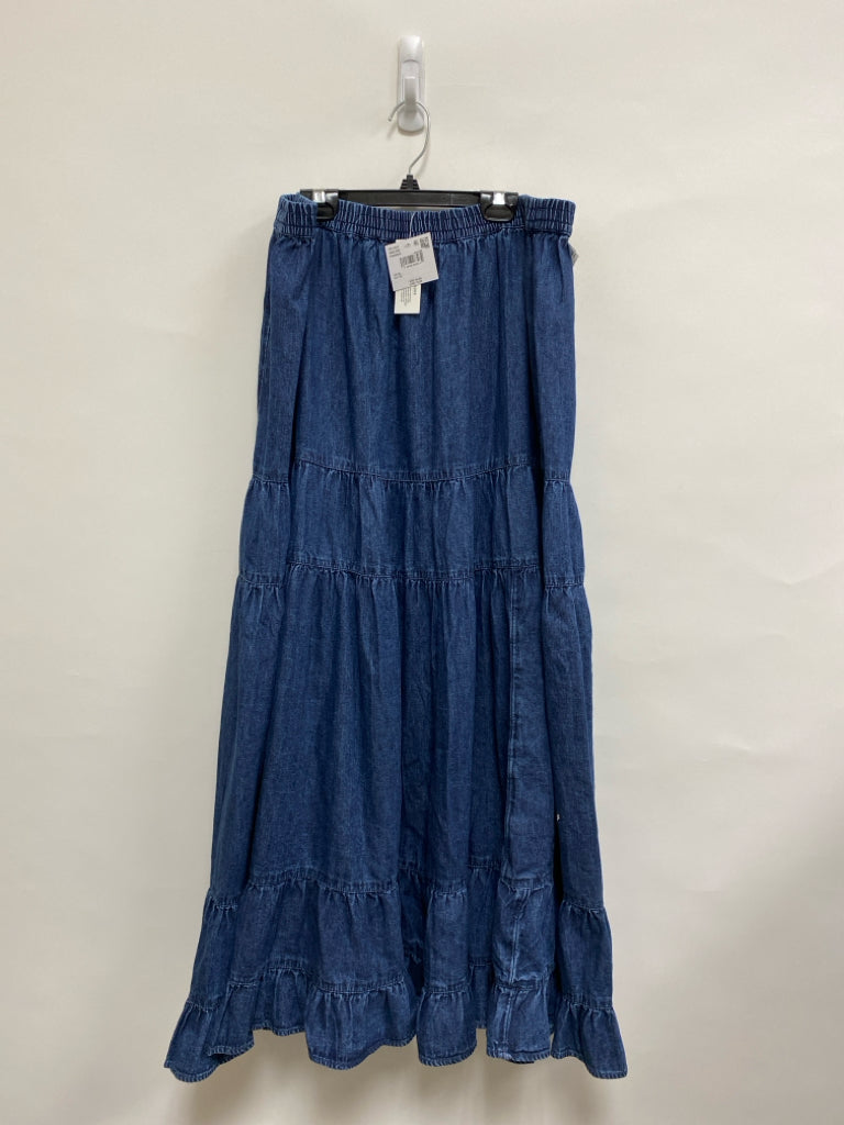 NWT American Eagle Size XL Blue Chambray Ladies Skirt