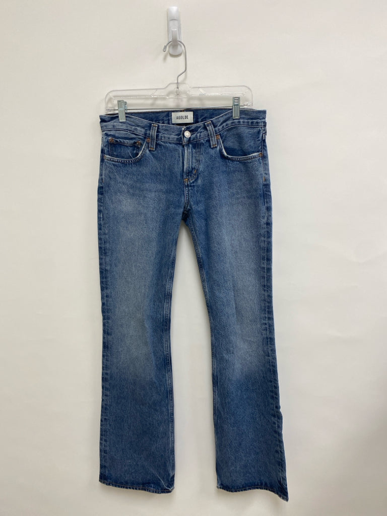 Agolde Size 26 Faded Blue Ladies Jeans