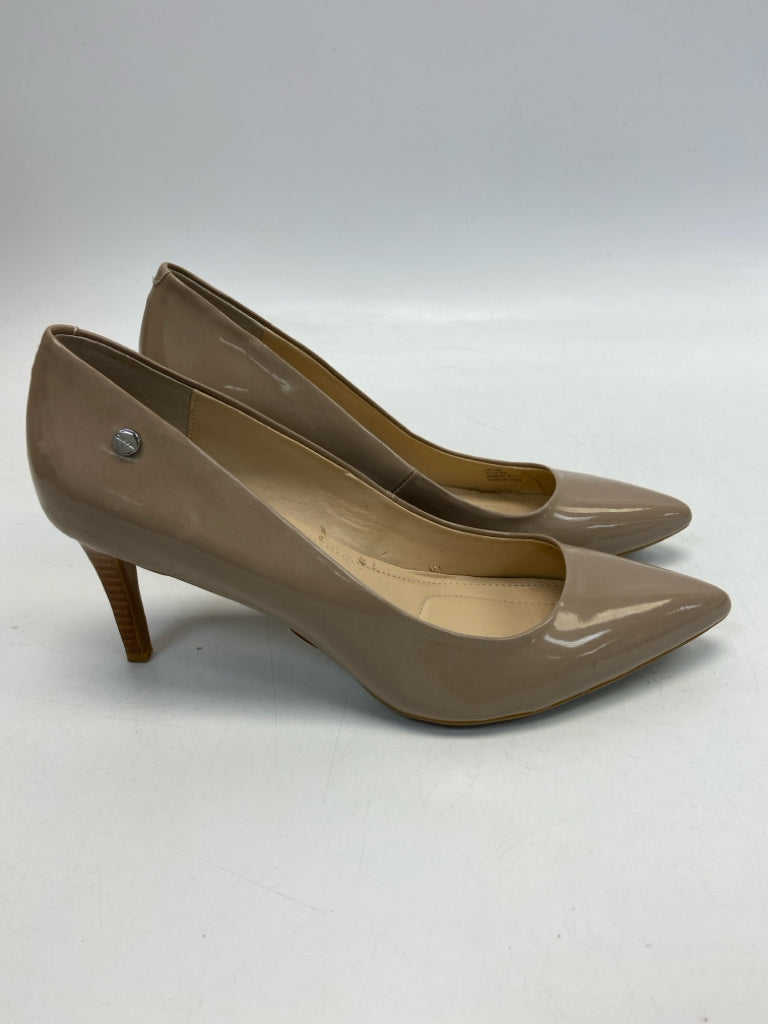 Calvin Klein  Size 9 Nude Patent Heels