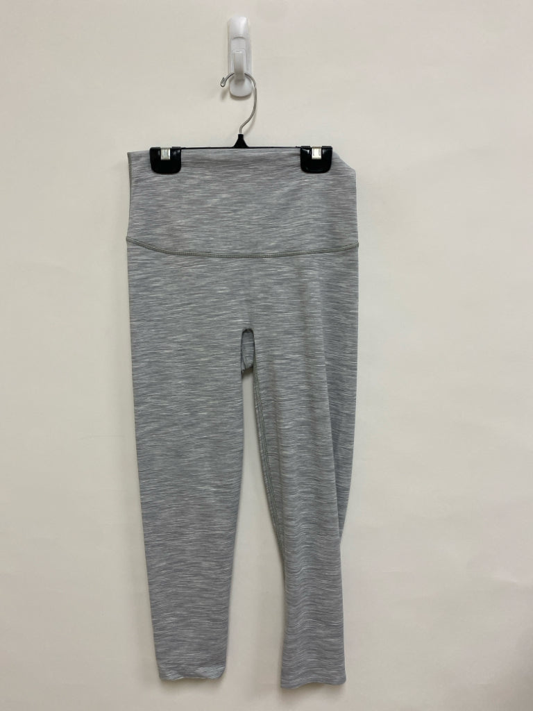 Spanx Size M Gray Streaked Athletic Leggings