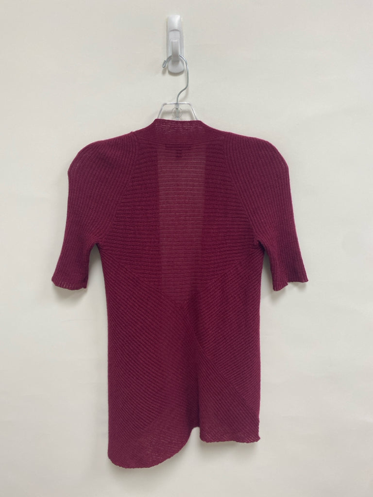 Eileen Fisher Size PP Raspberry Drape Petite Sweater