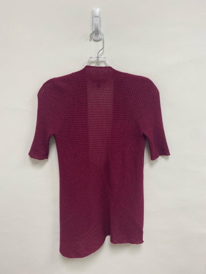 Eileen Fisher Size PP Raspberry Drape Petite Sweater