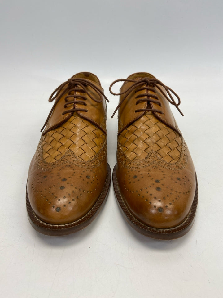 Paul Fredrick Size 9 Chestnut Lace-Up Men&