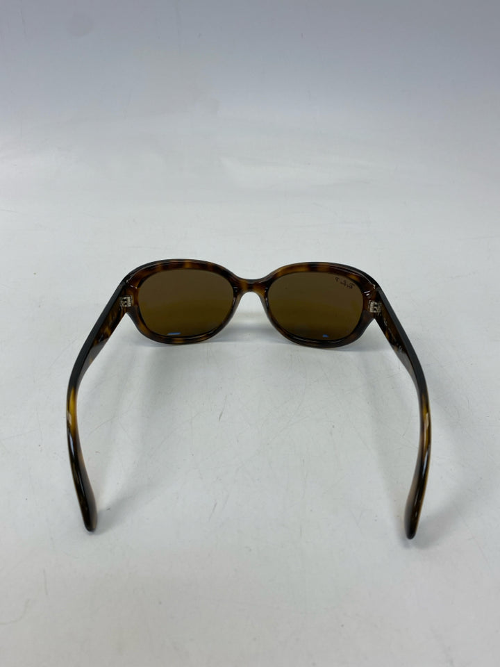 Rayban Brown Jackie Ohh Polarized Tortoise Shell Sunglasses