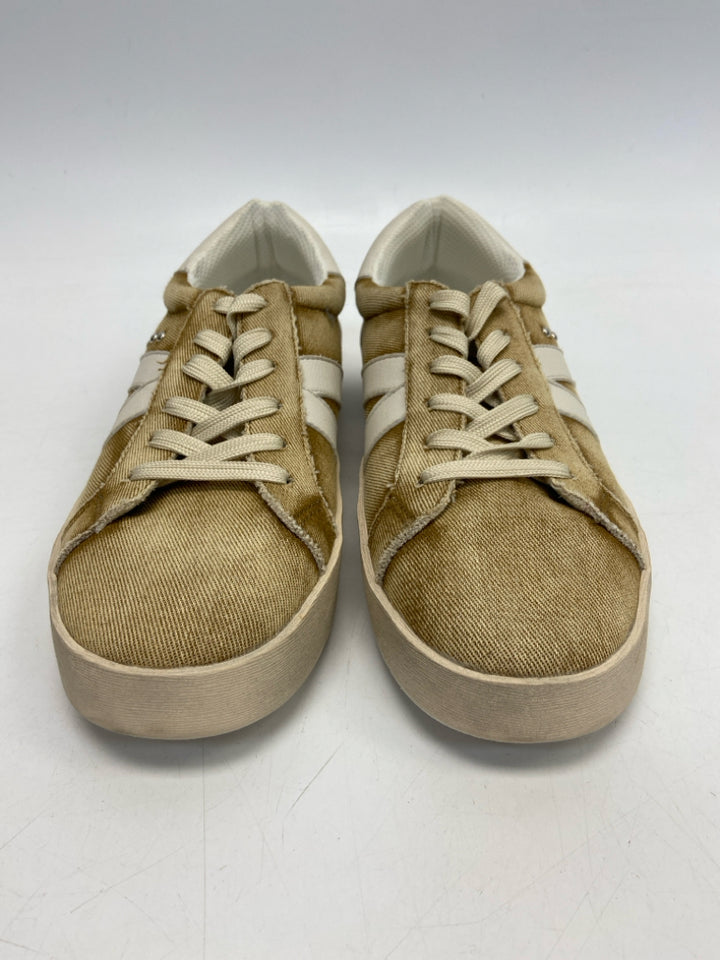 NWOT Corkys  Size 9 Brown Tan Lace-up Sneakers