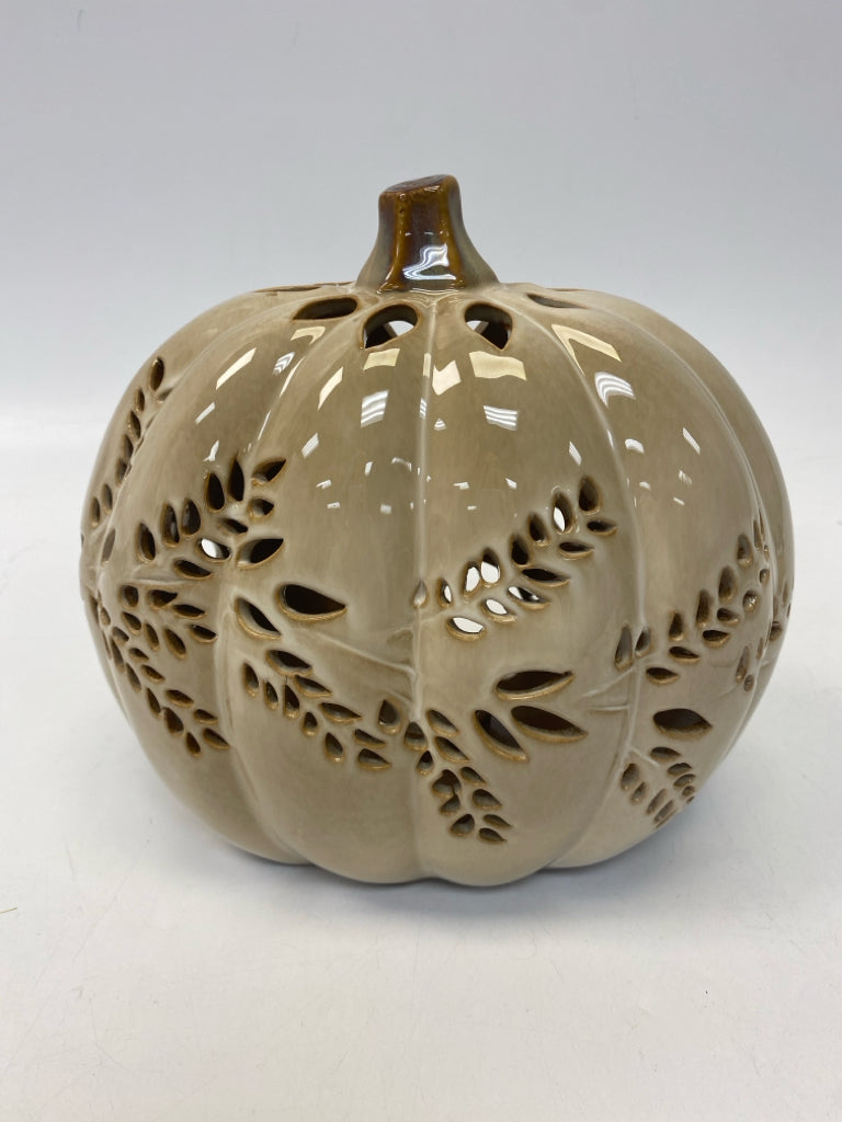 Tan Brown Ceramic Fall