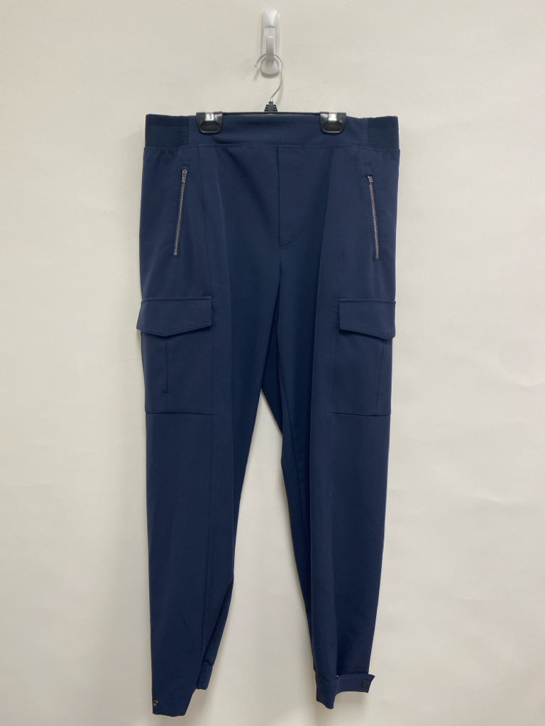 Athleta Size 14 Navy Cargo Athletic Pants