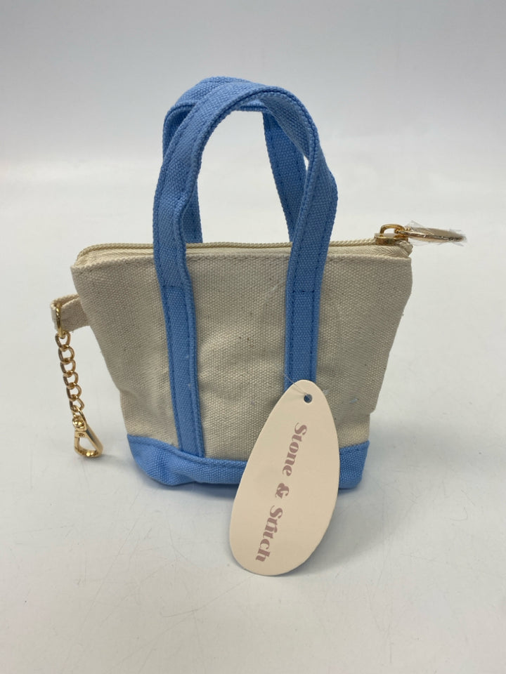 Stone &amp; Stitch Lavender Cream 5" Bag Charm