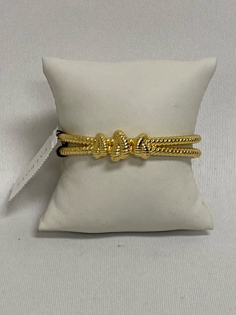NWT Talbots Gold Color Twisted Bracelet
