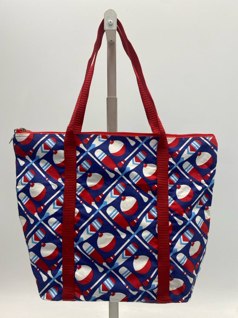 Buckhead Betties Red/Wht/Blue Nautical Tote Bag