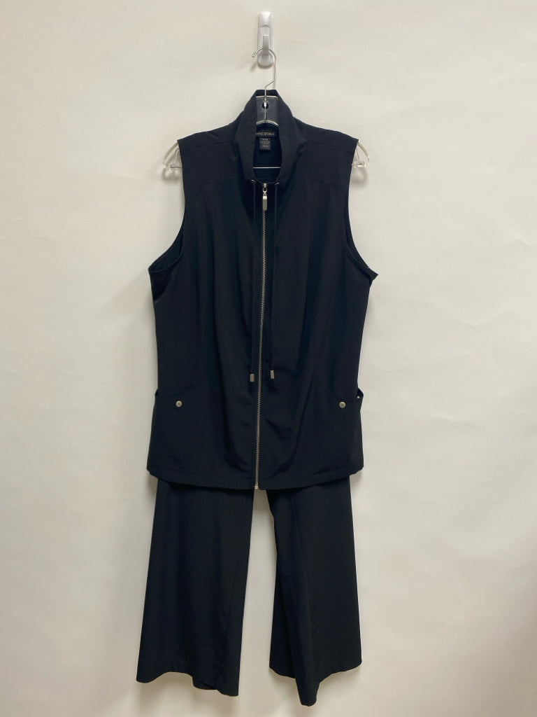 Lane Bryant Size 18/20 Black Sleeveless Plus Size 2pc