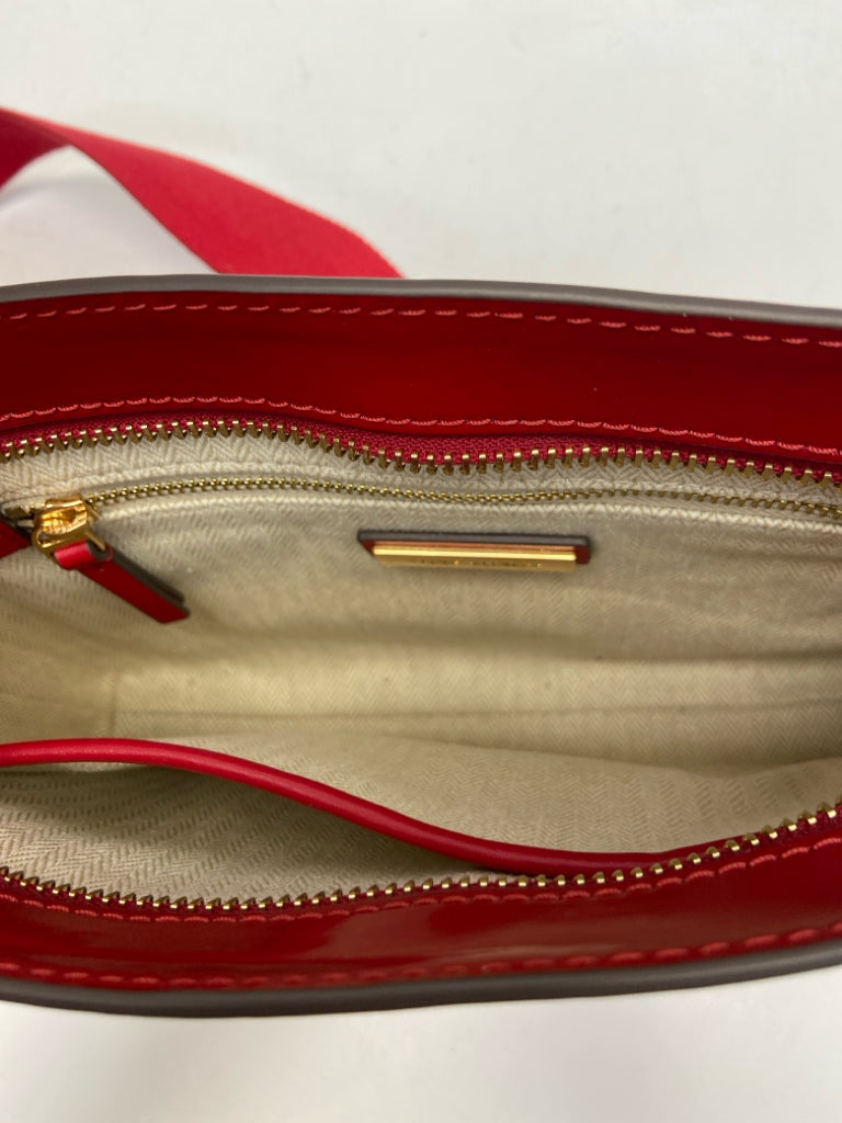 Tory Burch Red Patent Crossbody