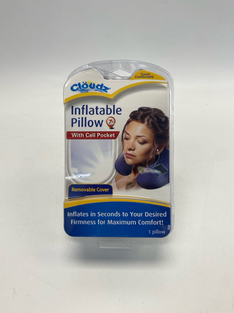 NEW/PKG Black Pillow