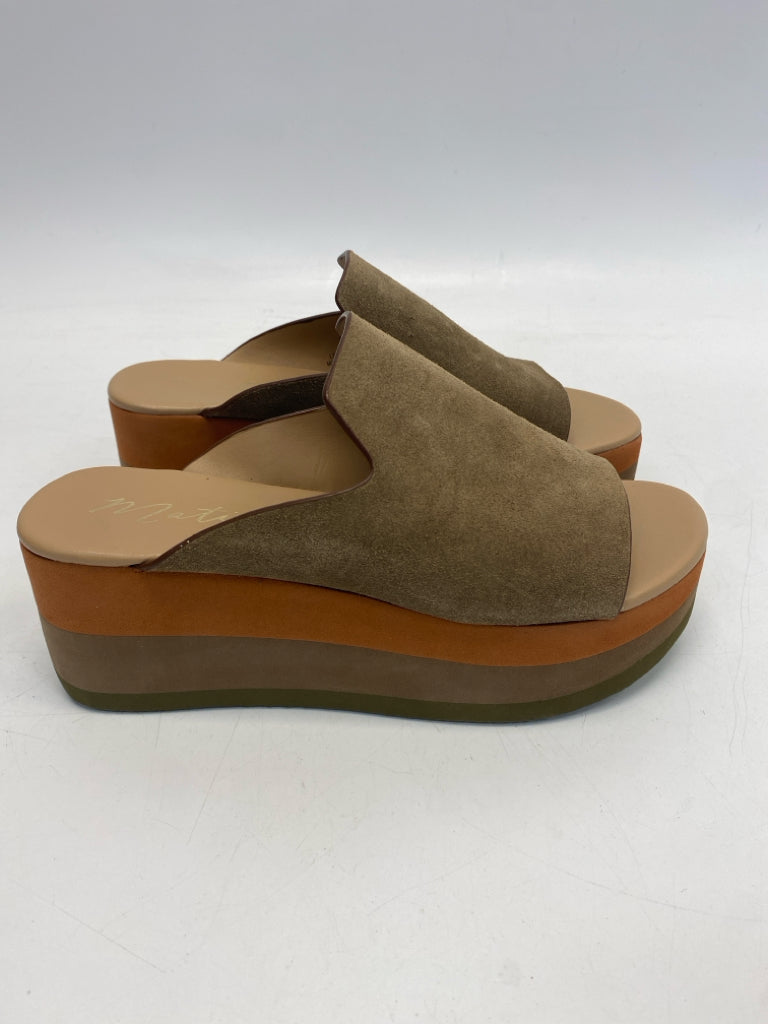 NWOT  Size 7 Brown Sandals