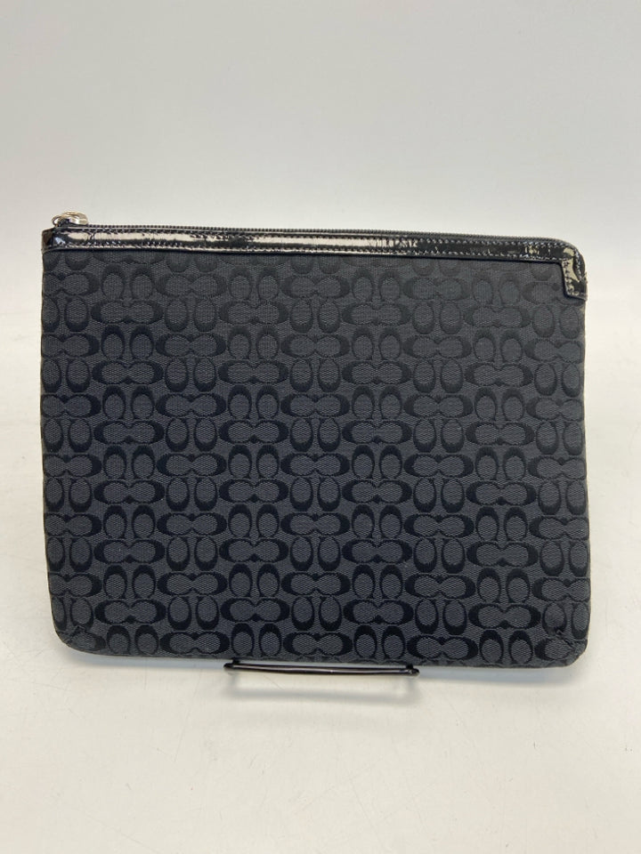 Coach Black Signature Electronic/Accessory