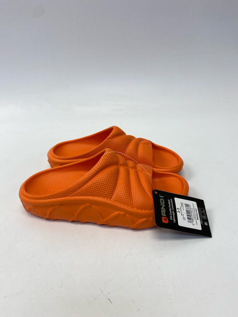 NWT And1 SIZE 2/3 Orange Boy&