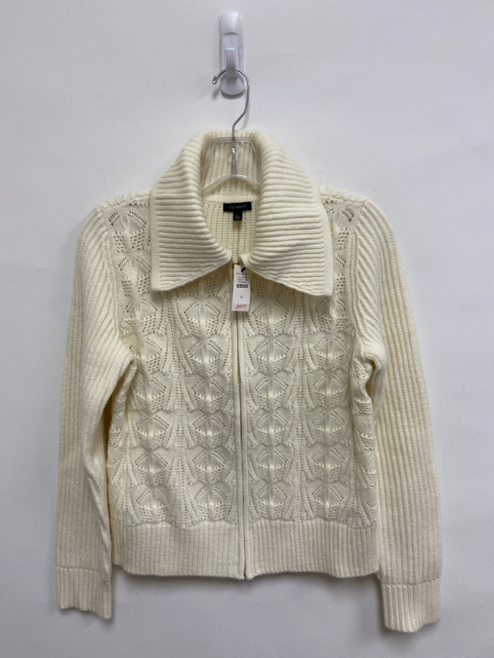 NWT Talbots Size S Cream Texture Ladies Sweater