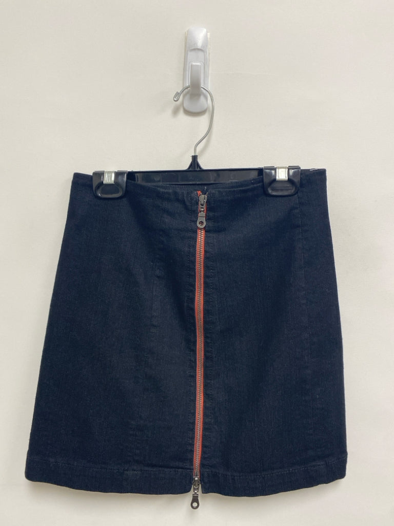 Size 25 Black Denim Ladies Skirt