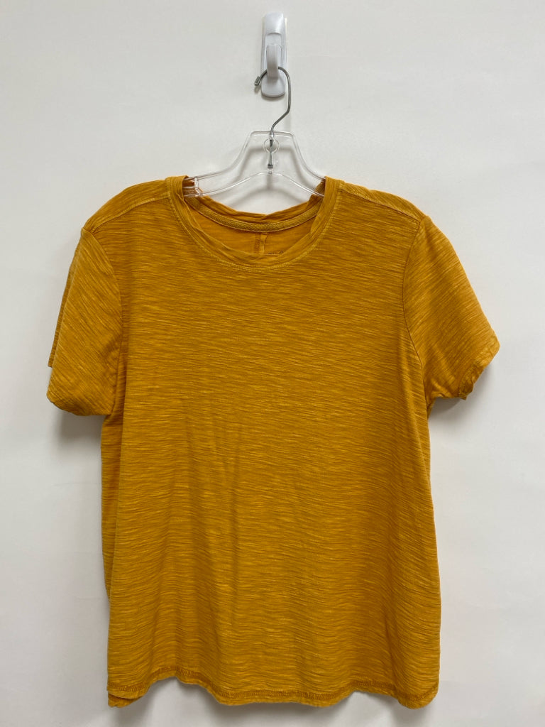 Pilcro Size L Amber Texture Ladies Top