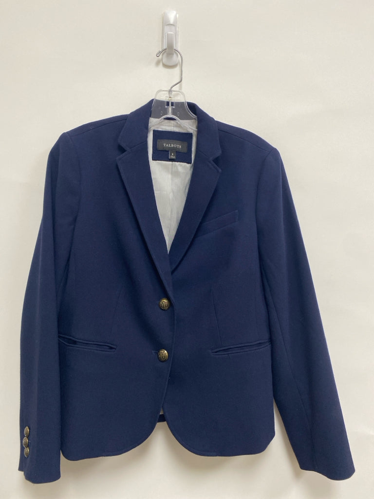 Talbots Size 8 Navy Ladies Jacket