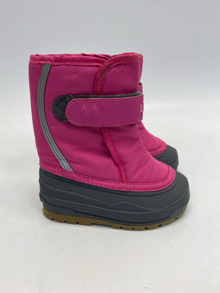 L L Bean SIZE 7 Hot Pink Gray Girl&