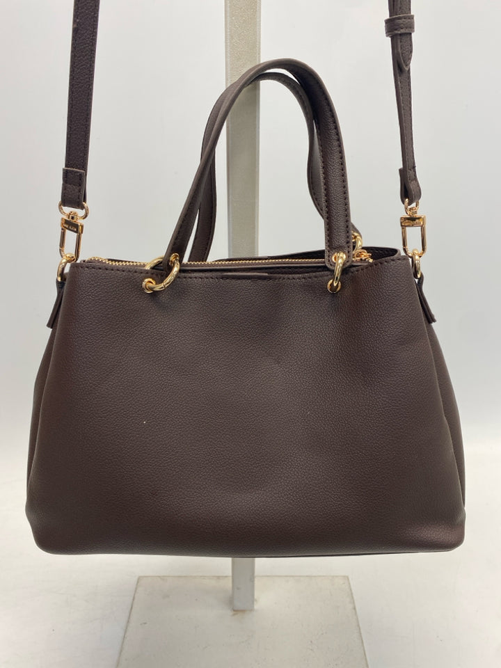 Anne Klein Dark Brown Handbag