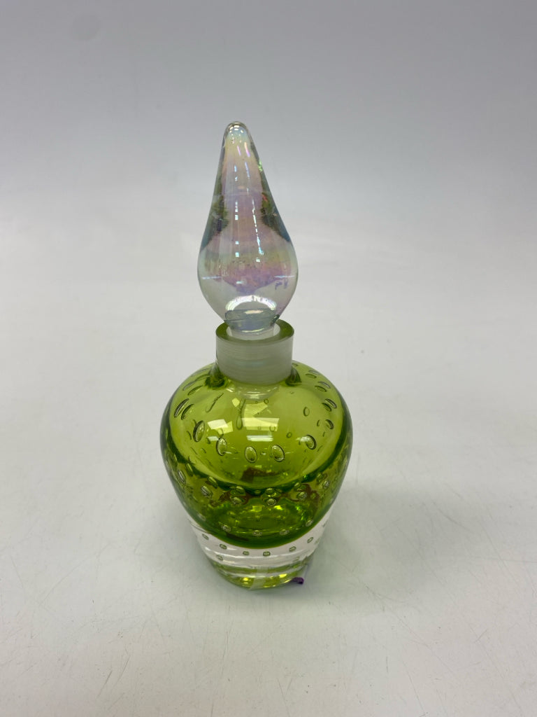 Green Bubble Bottle