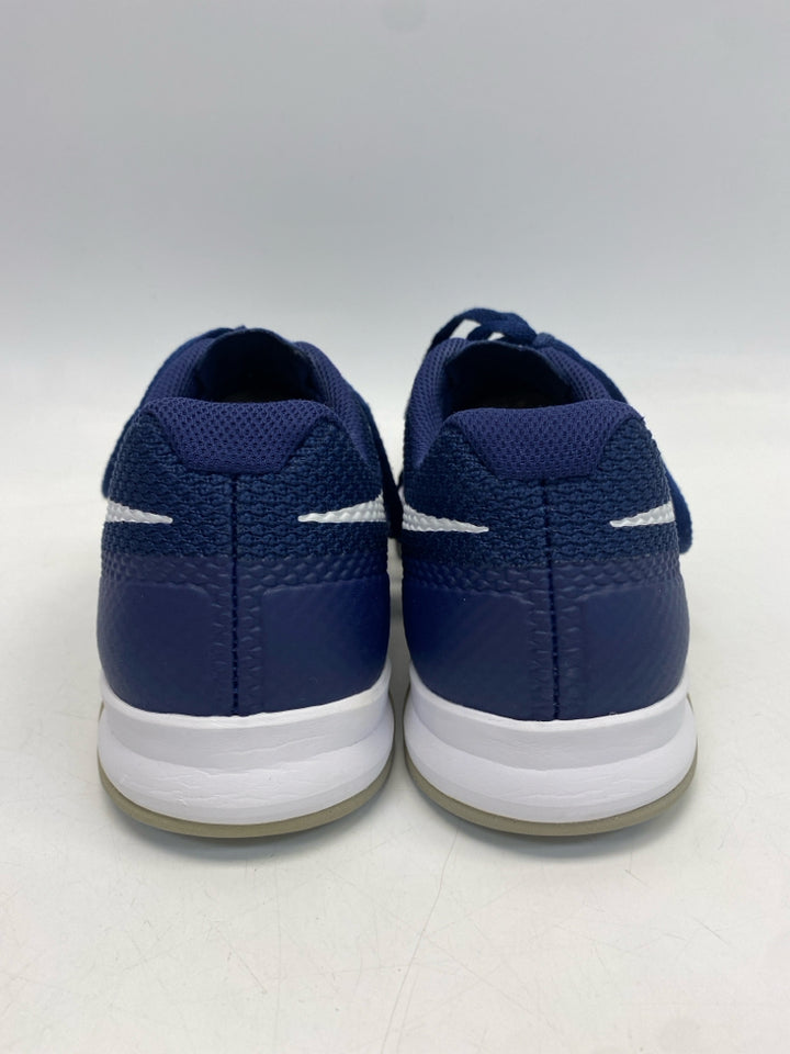 Nike Size 13 Dark Blue White Lace-Up Men&