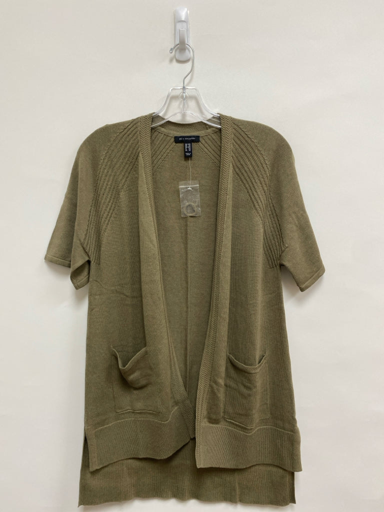 Halston Size XXS Olive Green Drape Ladies Sweater