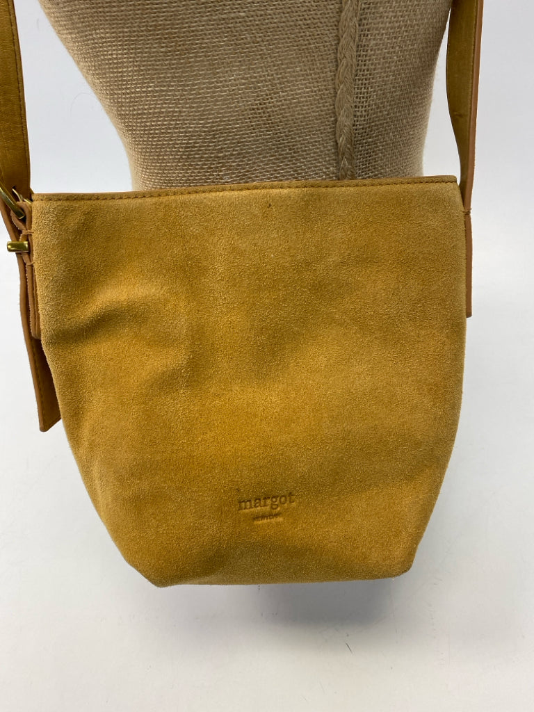 NWT Margot Tan Suede Crossbody