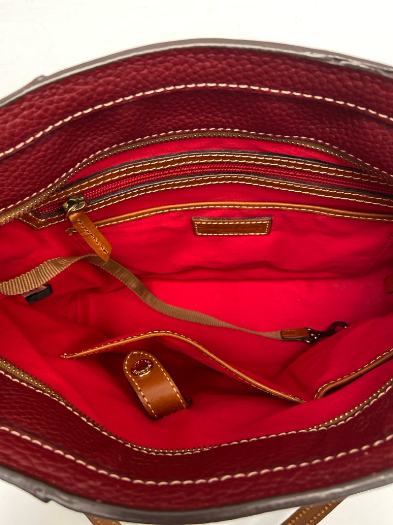 Dooney &amp; Bourke Dark Red Brown Handbag