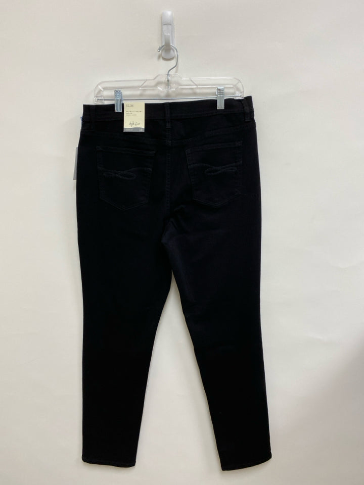 NWT Style &amp; Co. Size 12 Black Ladies Jeans