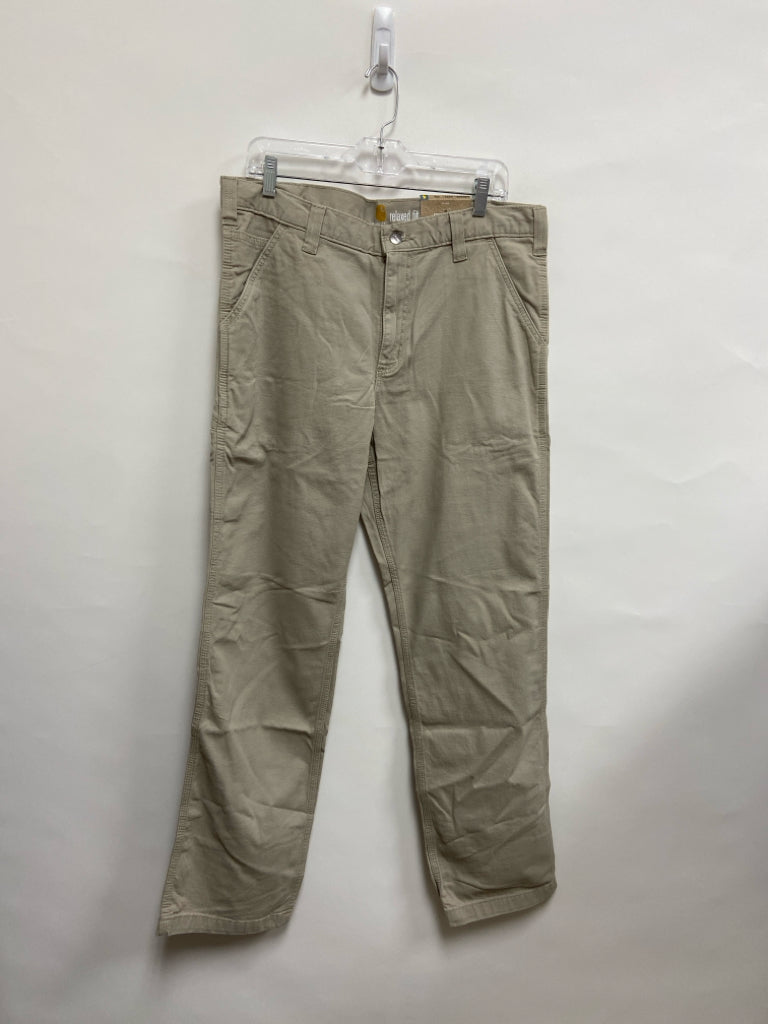 NWT Carhartt Size 34 Beige Men&