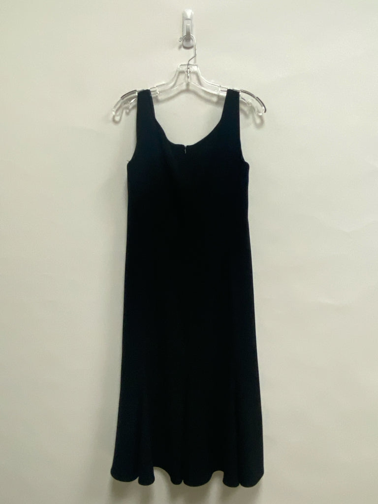 Armani Size 12 Black Sleeveless Ladies Dress