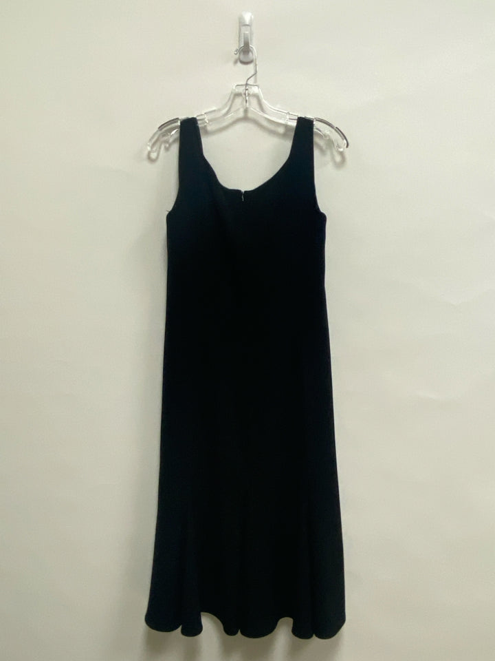 Armani Size 12 Black Sleeveless Ladies Dress