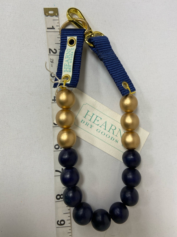 NWT Navy Gold Color Chunky Necklace