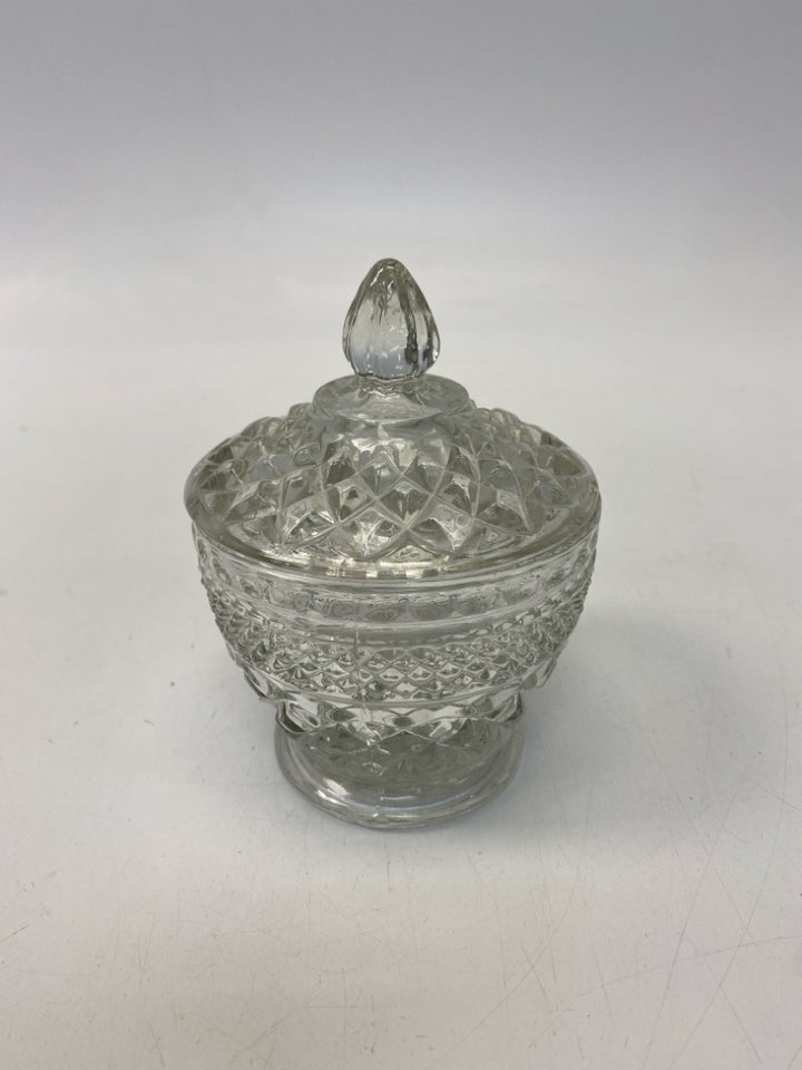 Geometric Glass Sugar/Creamer