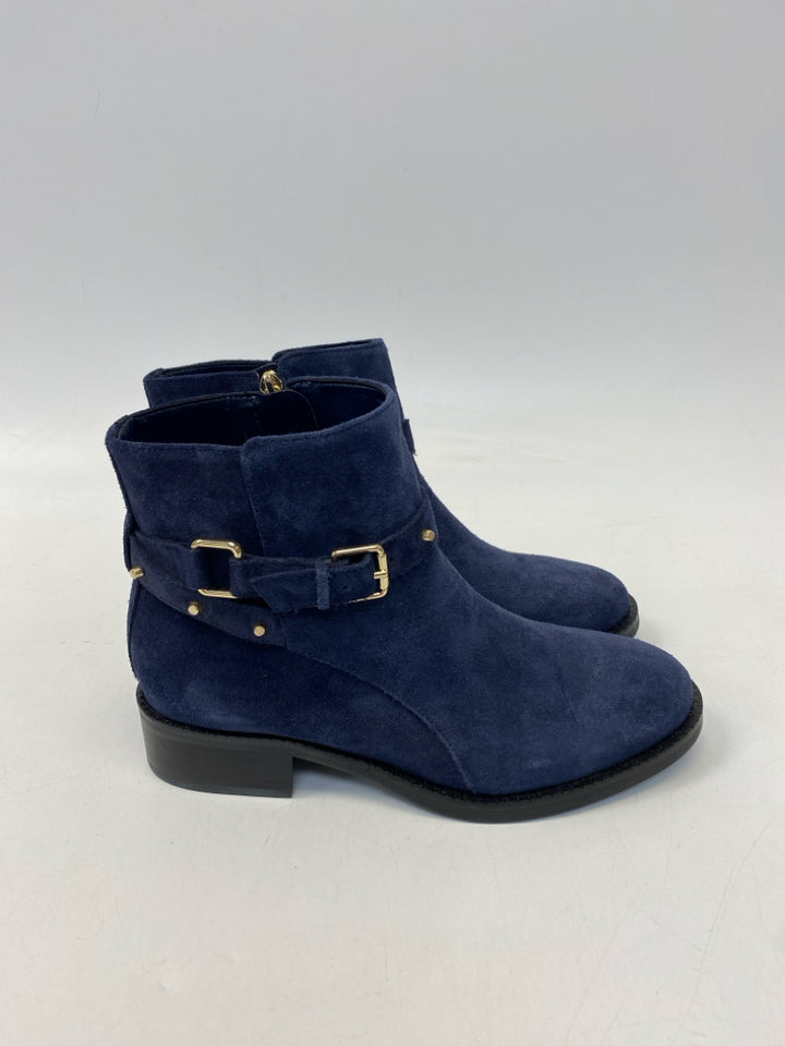 Talbots  Size 6.5 Blue Gold Accent(s) Boots