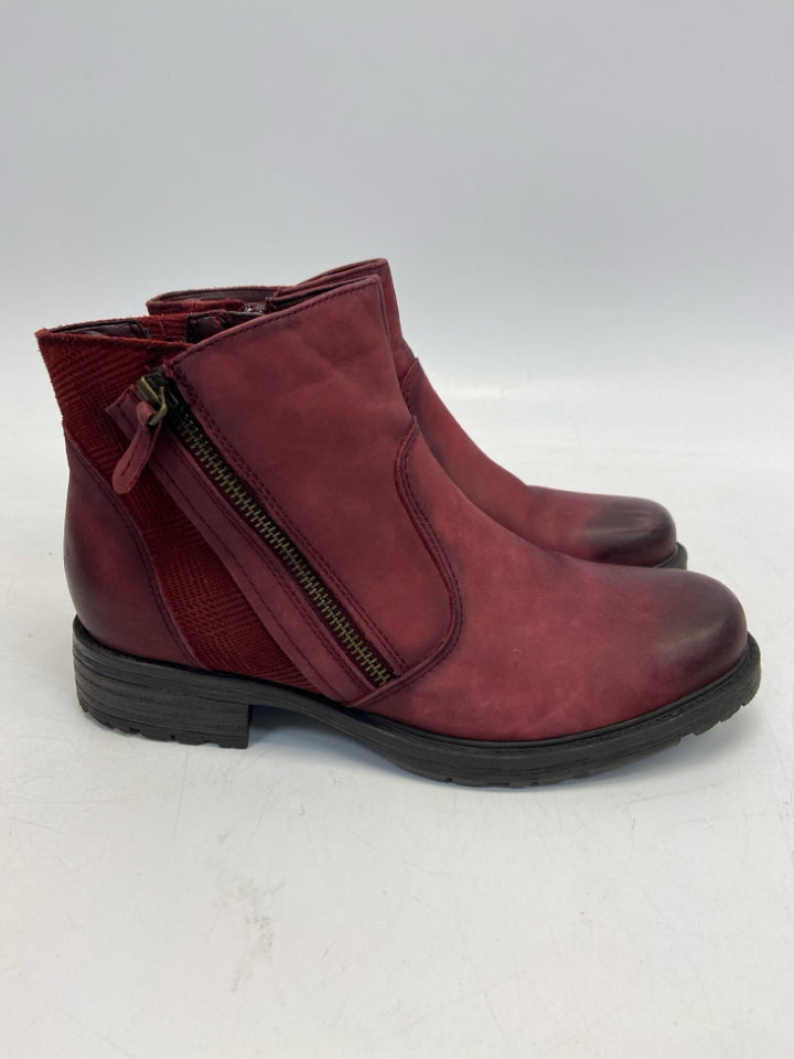 Earth US Shoe Size 8 Burgundy Boots