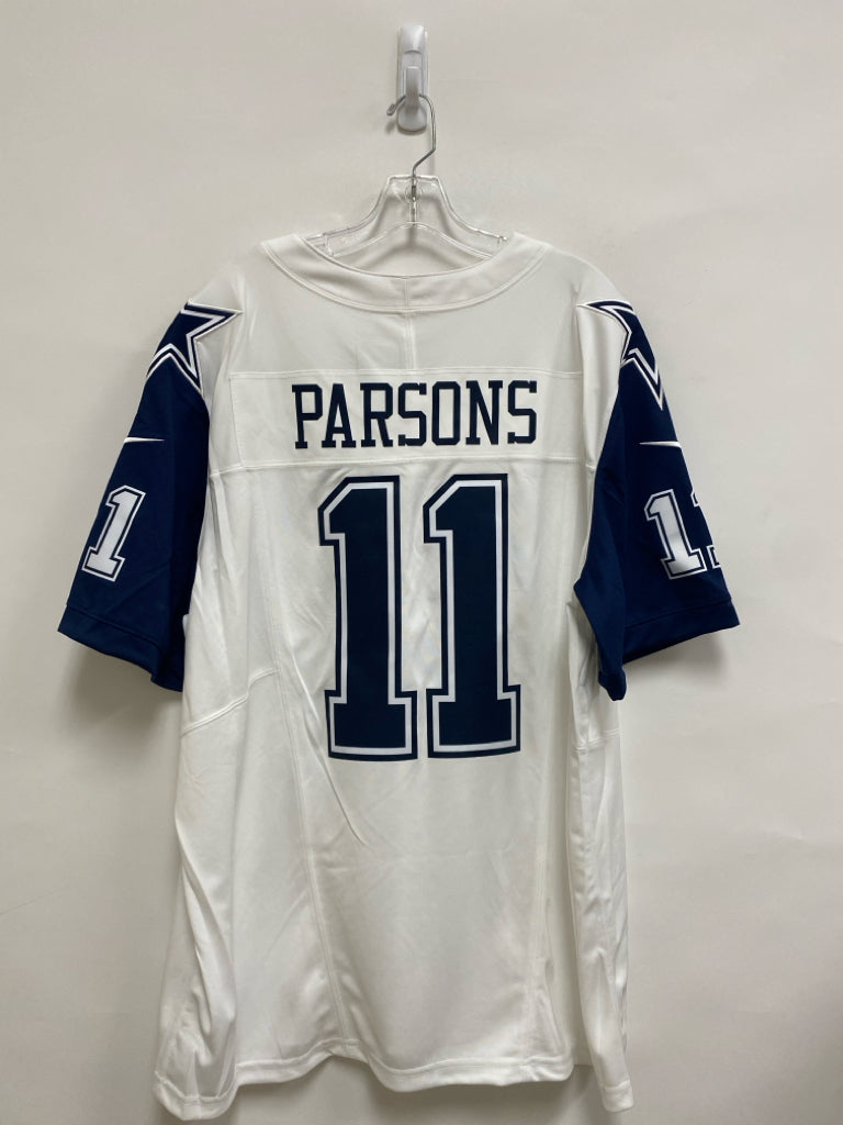 NWT Nike Size XL White/Navy Men&