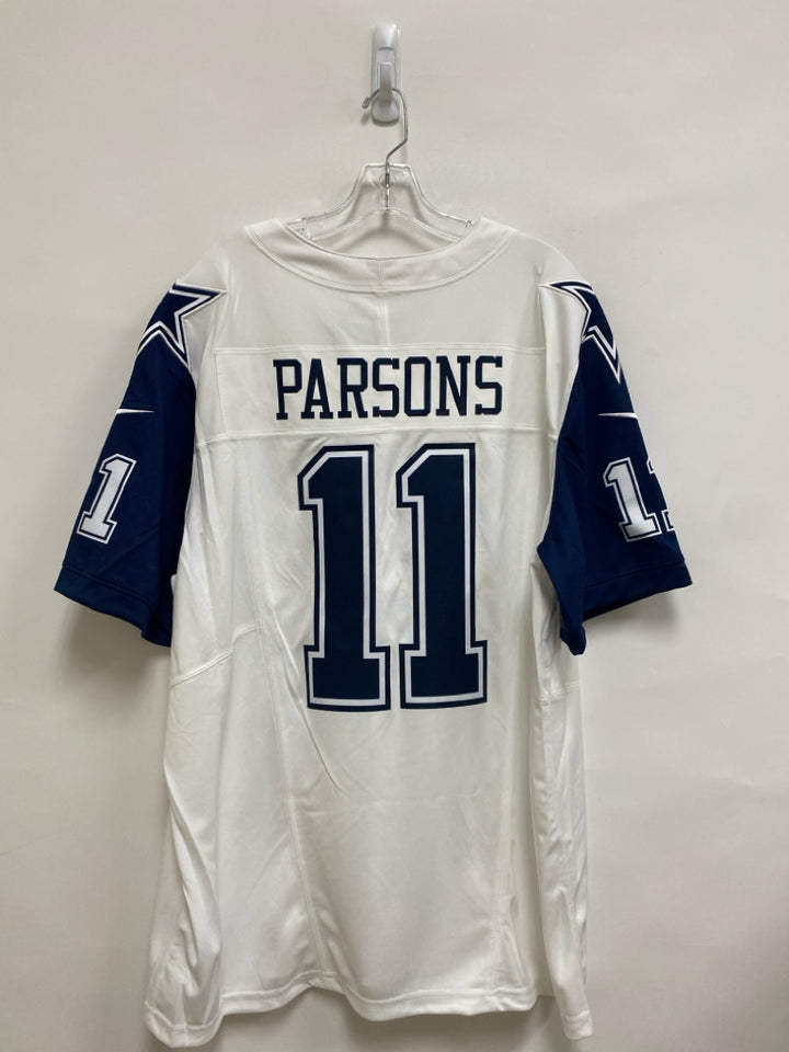 NWT Nike Size XL White/Navy Men&