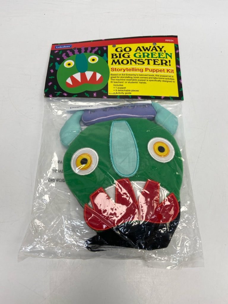 NEW/PKG Lakeshore Monster Storytelling Puppet Kit