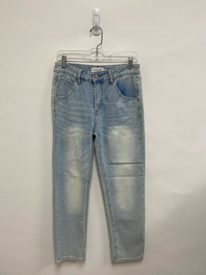 Molly Bracken Size 29 Pale Blue Denim Distressed Ladies Jeans