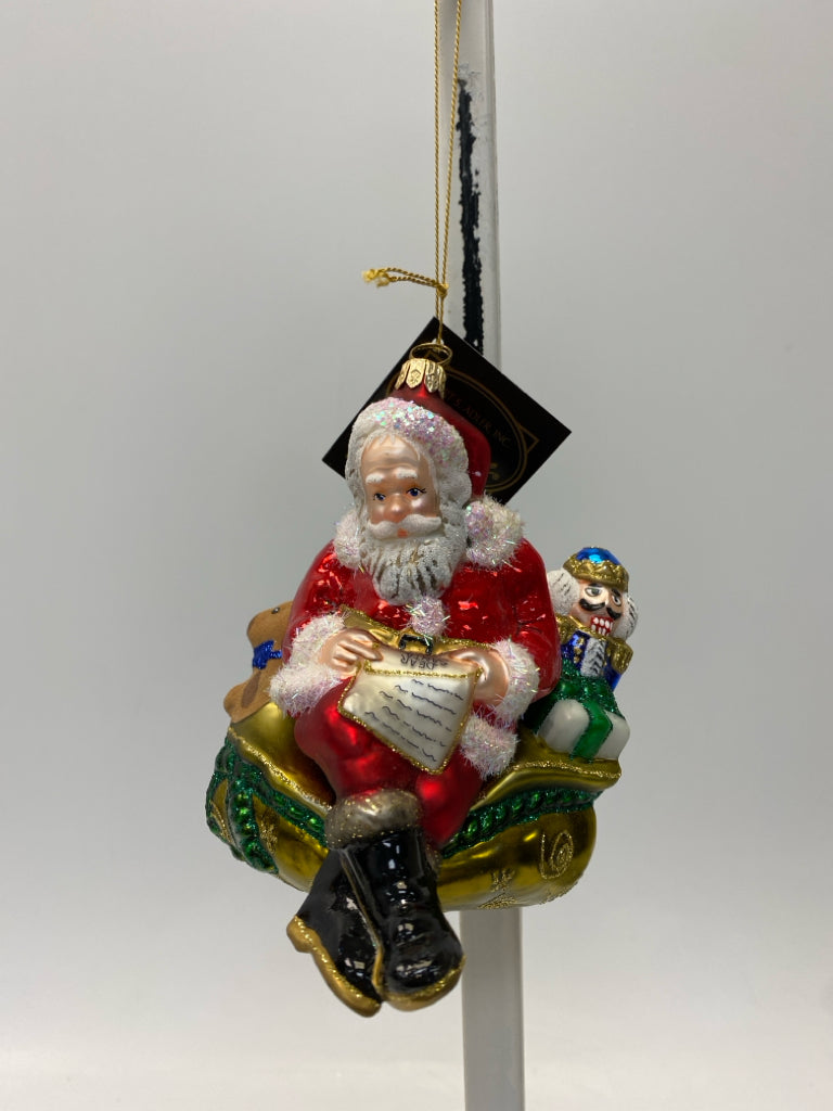 NWT Kurt Adler Red White Ornaments