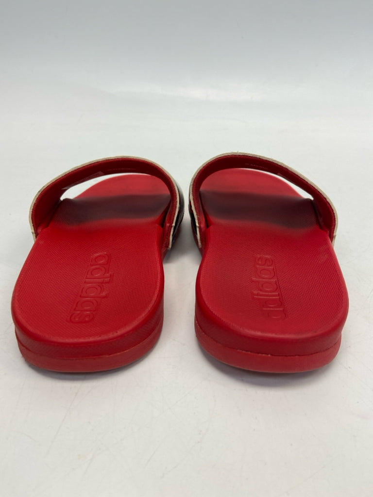 Adidas SIZE 10 Red White/Black Spiderman Boy&