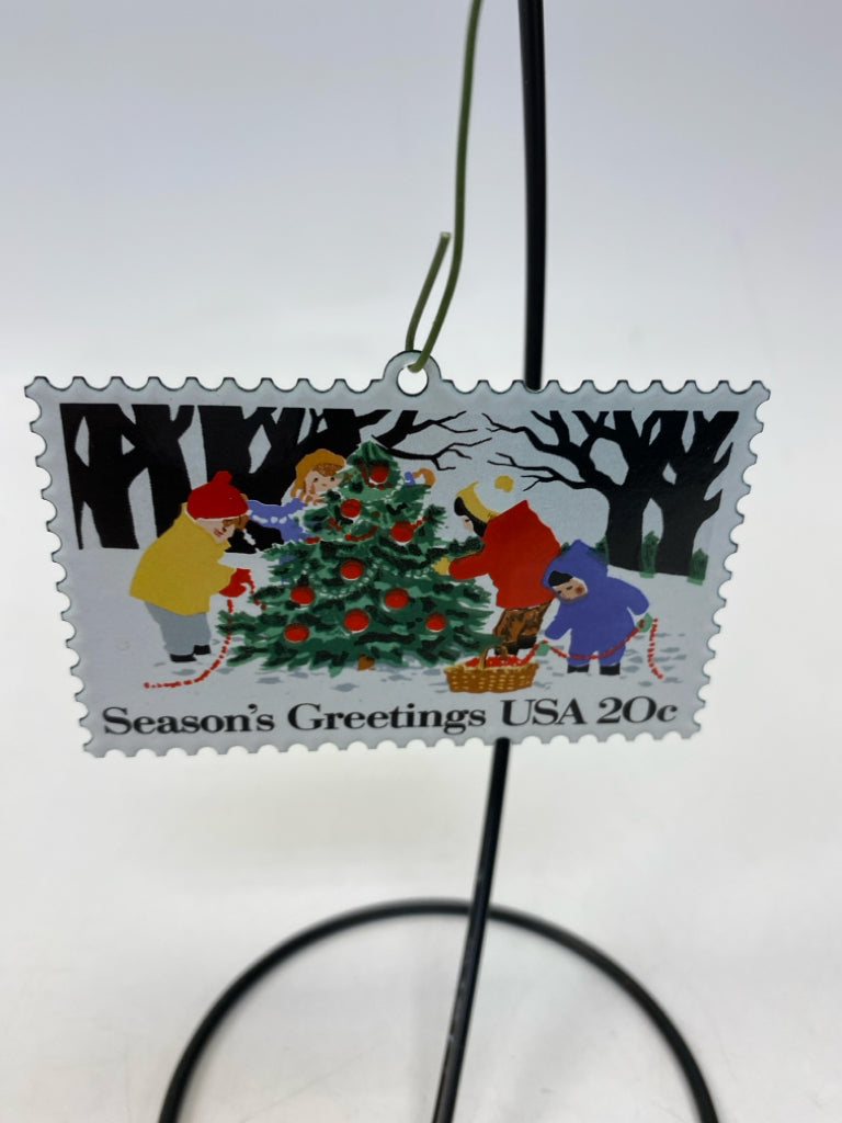 Hallmark White Multi Color Trees Ornaments