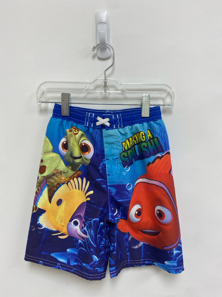 Disney SIZE 3T Blue Orange Fish Boy&