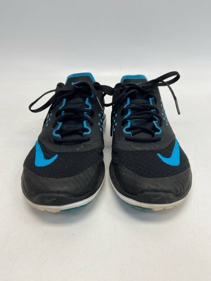 Nike SIZE 6 Black Blue Lace-Up Boy&