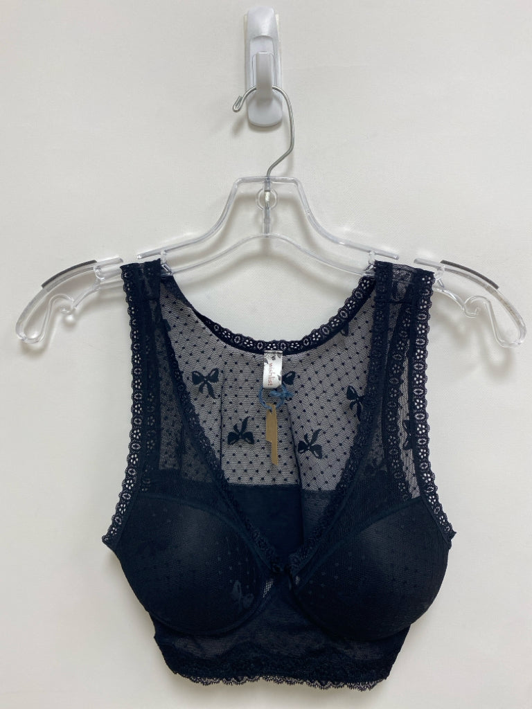 NWT WISHLIST Size S Black Lace Ladies Bra